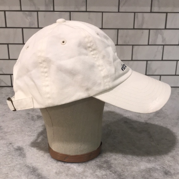 Vineyard Vines Whale Cap White Navy Blue Preppy Tennis Prep Golf Baseball Hat - Picture 2 of 10